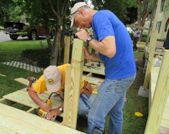 Ramp Project results in Porch Rebuild