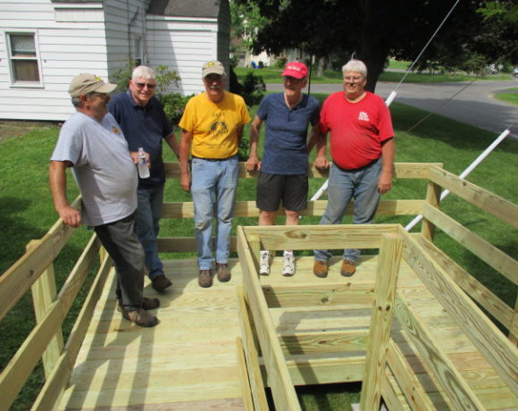 Ramp Project results in Porch Rebuild