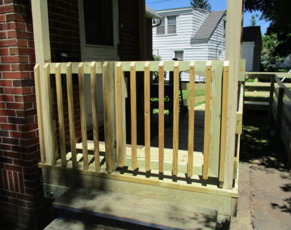 Ramp Project results in Porch Rebuild