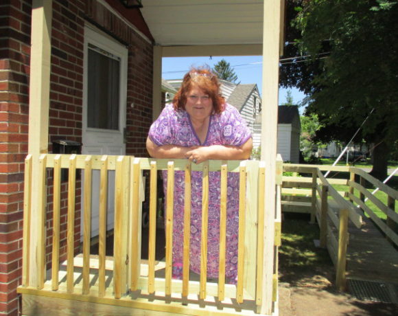 Ramp Project results in Porch Rebuild