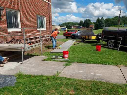 Food Pantry Ramp