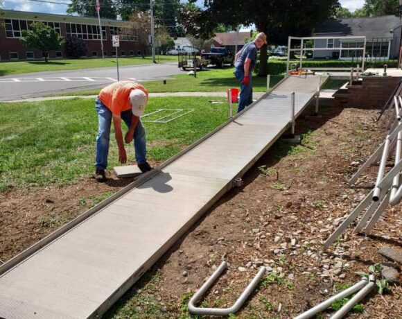 Food Pantry Ramp