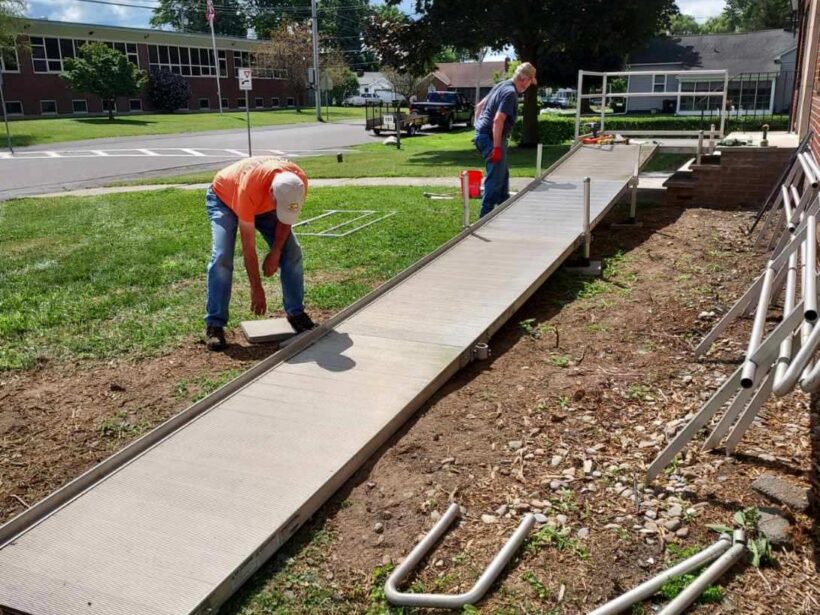 Food Pantry Ramp