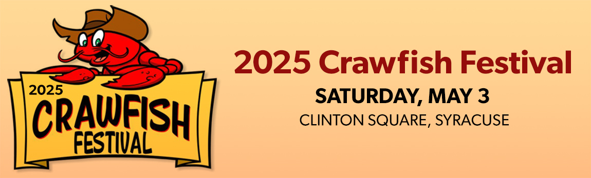 2025 Crawfish Festival banner